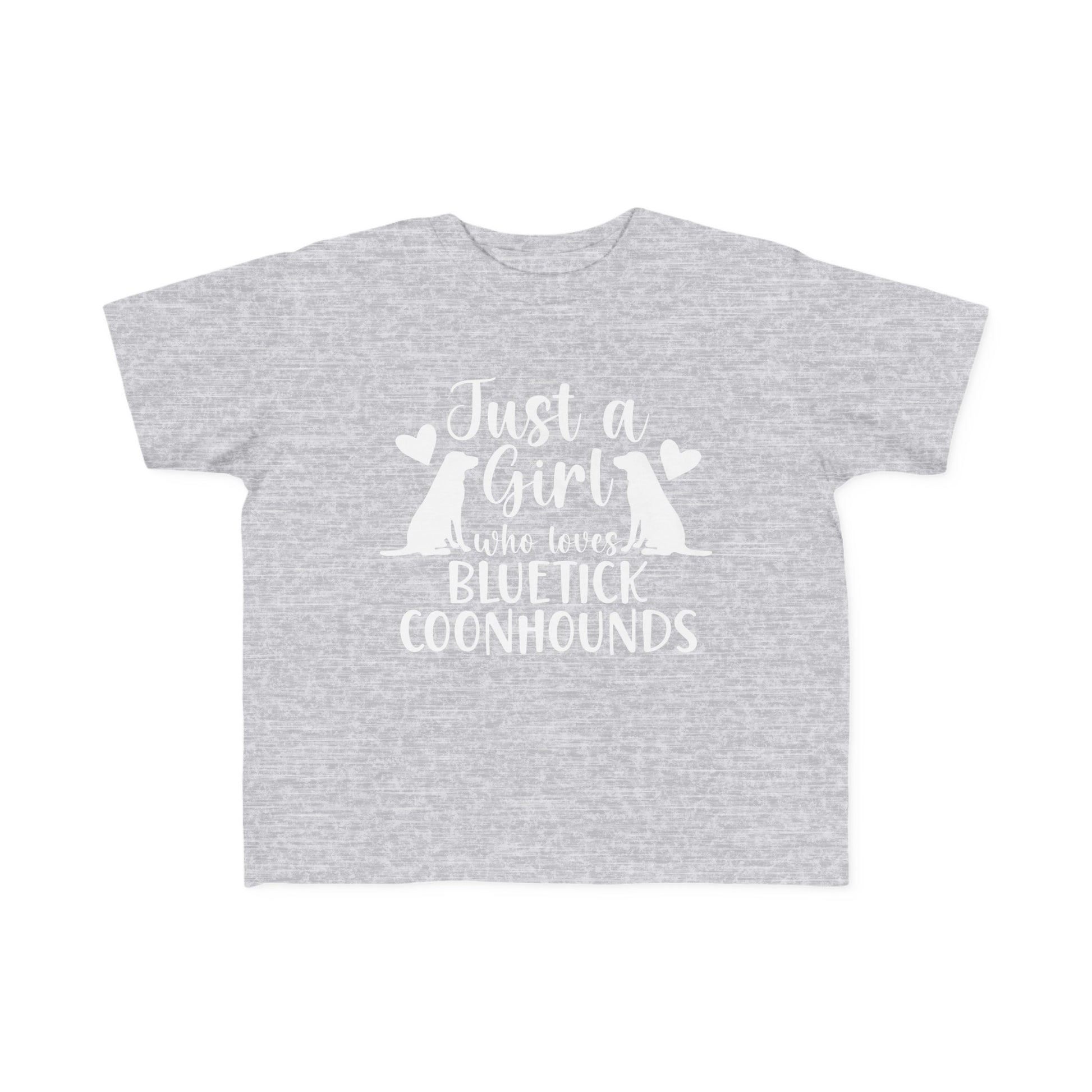 Toddler Girl Who Loves Blueticks Tee - coonhoundin