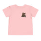 Toddler Girl and Her Hound Short Sleeve Tee