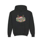 Youth Christmas Reindeer Santa Hoodie