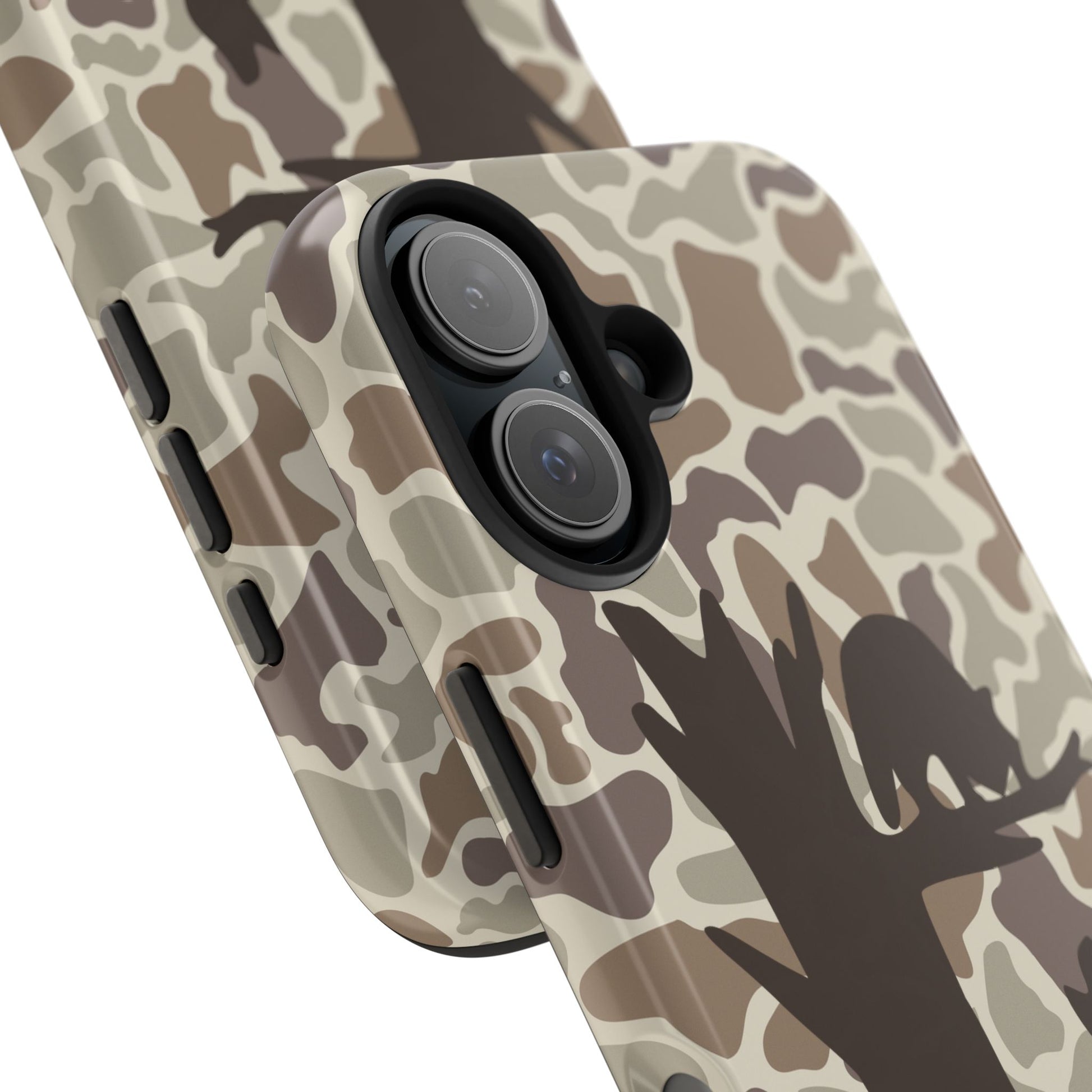 Camo Treed Coon Hound iPhone 16, Pro, Pro Max, Plus Tough Case - coonhoundin