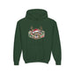 Youth Christmas Reindeer Santa Hoodie