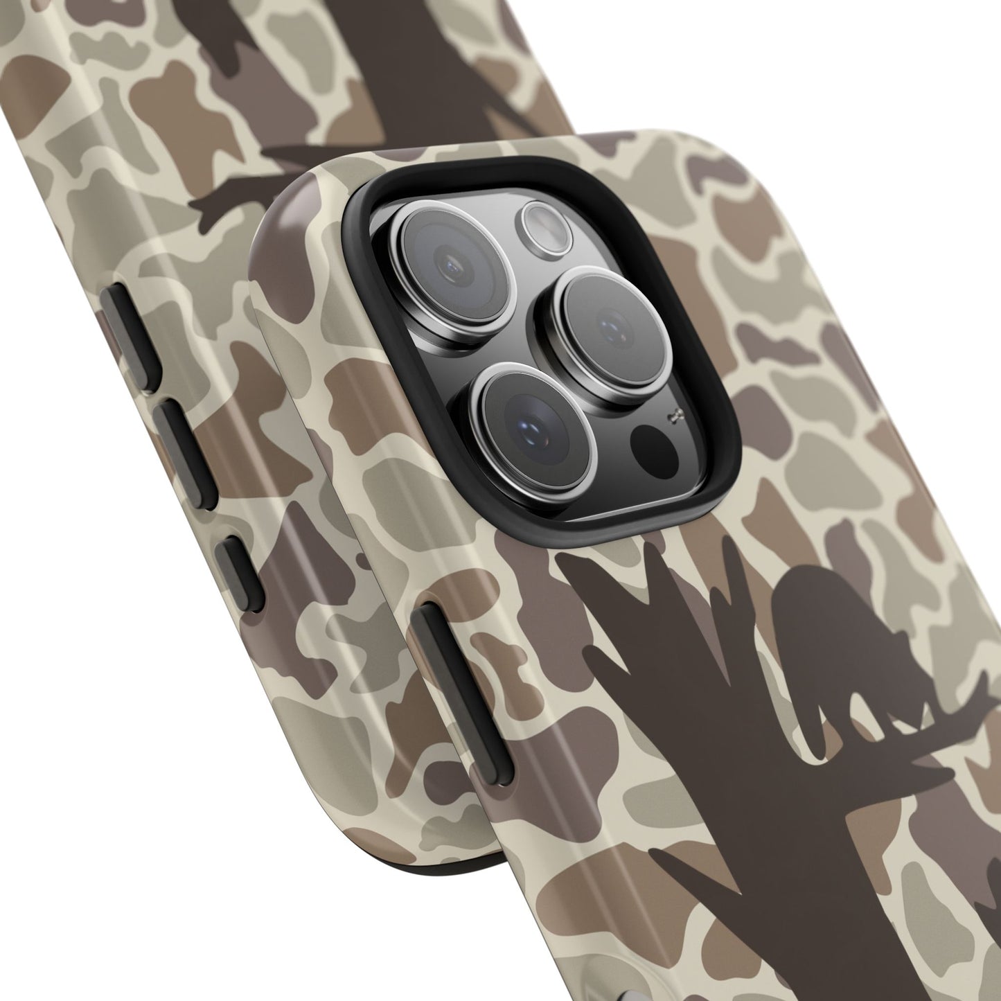 Camo Treed Coon Hound iPhone 16, Pro, Pro Max, Plus Tough Case - coonhoundin