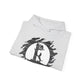 Unisex Treed Coon in the Moon Hooded Sweatshirt