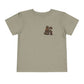Toddler Girl and Her Hound Short Sleeve Tee