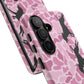 Pink Camo Hounds Chasing Deer Hunt Tough Phone Case - coonhoundin