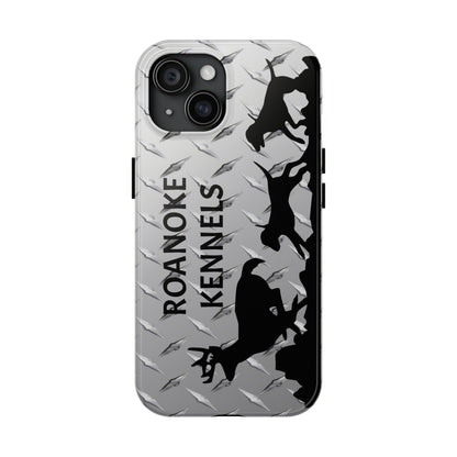 Custom Hounds Chasing Deer Tough Phone Case for iPhone 15