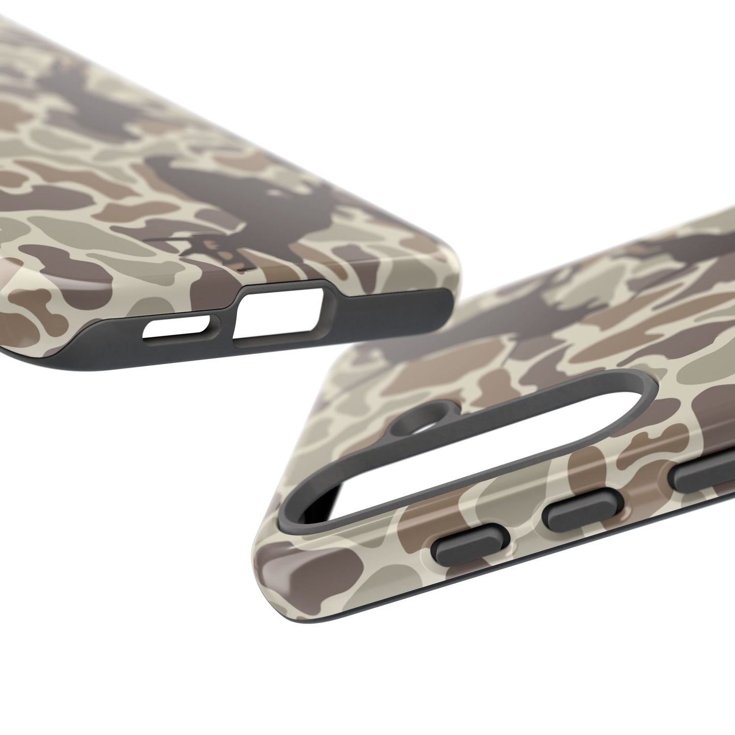 Hounds Chasing Deer Camo Tough Phone Case for Samsung Galaxy S25, Plus and Ultra - coonhoundin