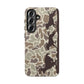 Hounds Chasing Deer Camo Tough Phone Case for Samsung Galaxy S25, Plus and Ultra - coonhoundin