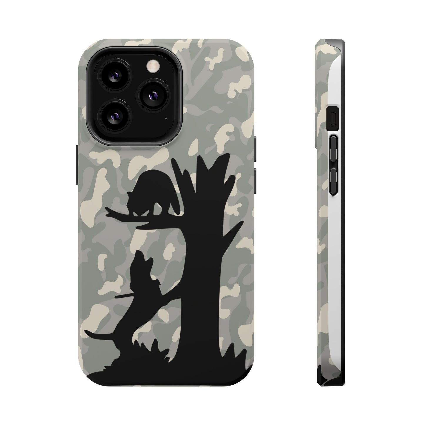 Vintage Camo Coon Hunting MagSafe Tough Case for iPhone 13, Mini, Pro, Pro Max