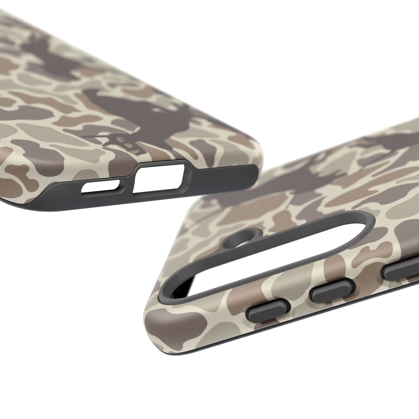 Hounds Chasing Deer Camo Tough Phone Case for Samsung Galaxy S25, Plus and Ultra - coonhoundin