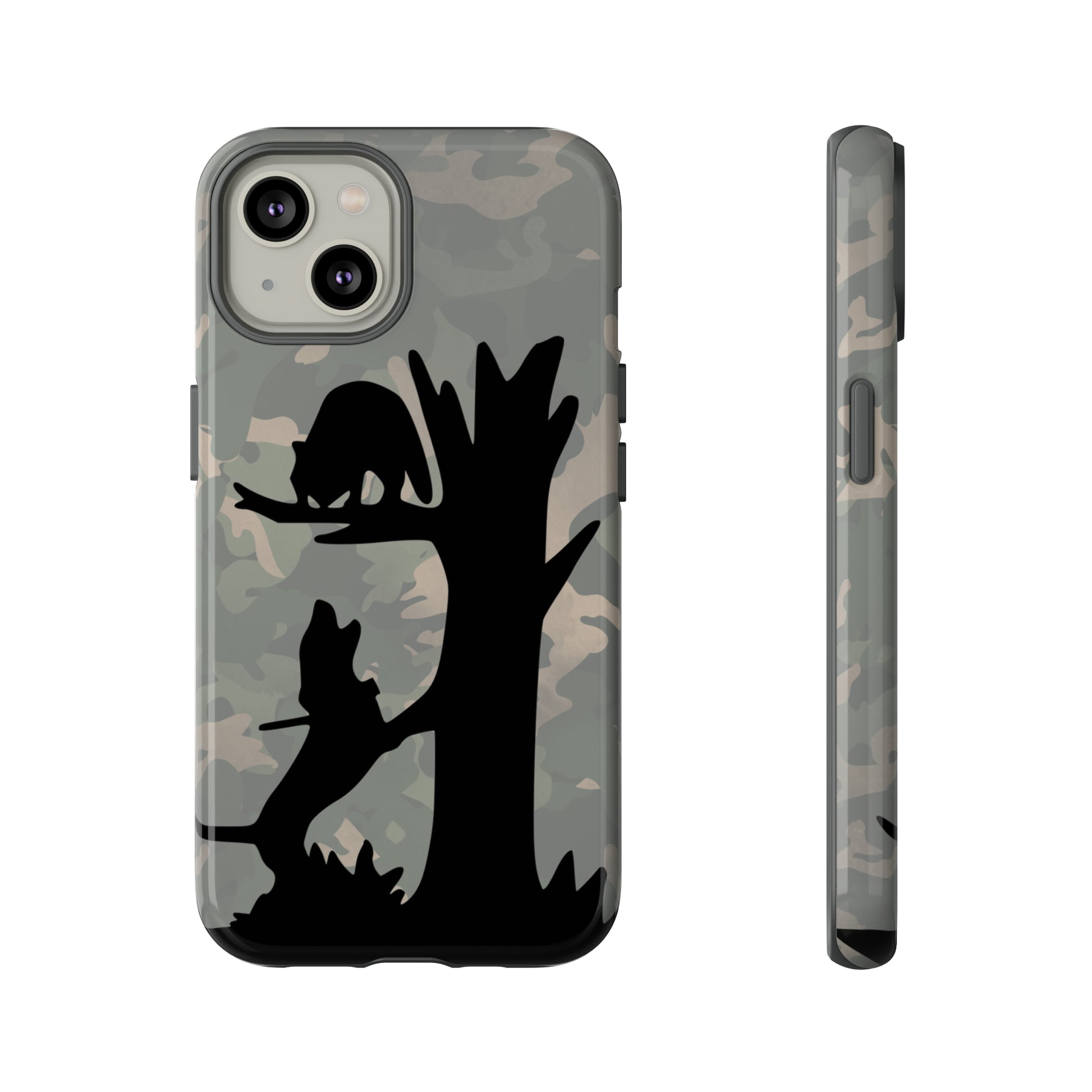 Treed Coon Vintage Camo Tough Cases for iPhone 14, 14 Pro, 14 Plus, 14 – coonhoundin Treed Coon Vintage Camo Tough Cases for iPhone 14, 14 Pro, 14 Plus, 14 – coonhoundin