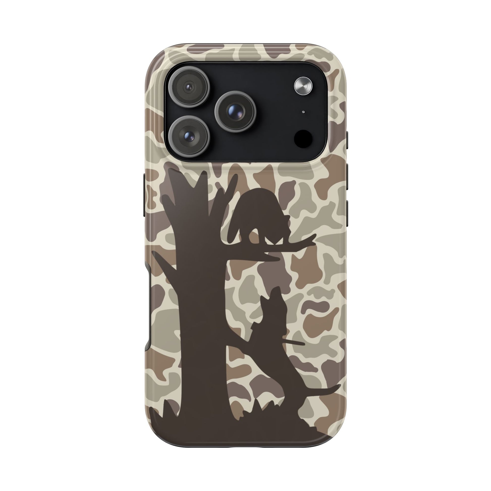 Camo Treed Coon Hound iPhone 17, Air, Pro, Pro Max Tough Case - coonhoundin