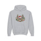 Youth Christmas Reindeer Santa Hoodie