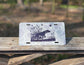 Camouflage Duck Hunting Vanity Plate, Hunting Gift, Truck Plate - coonhoundin
