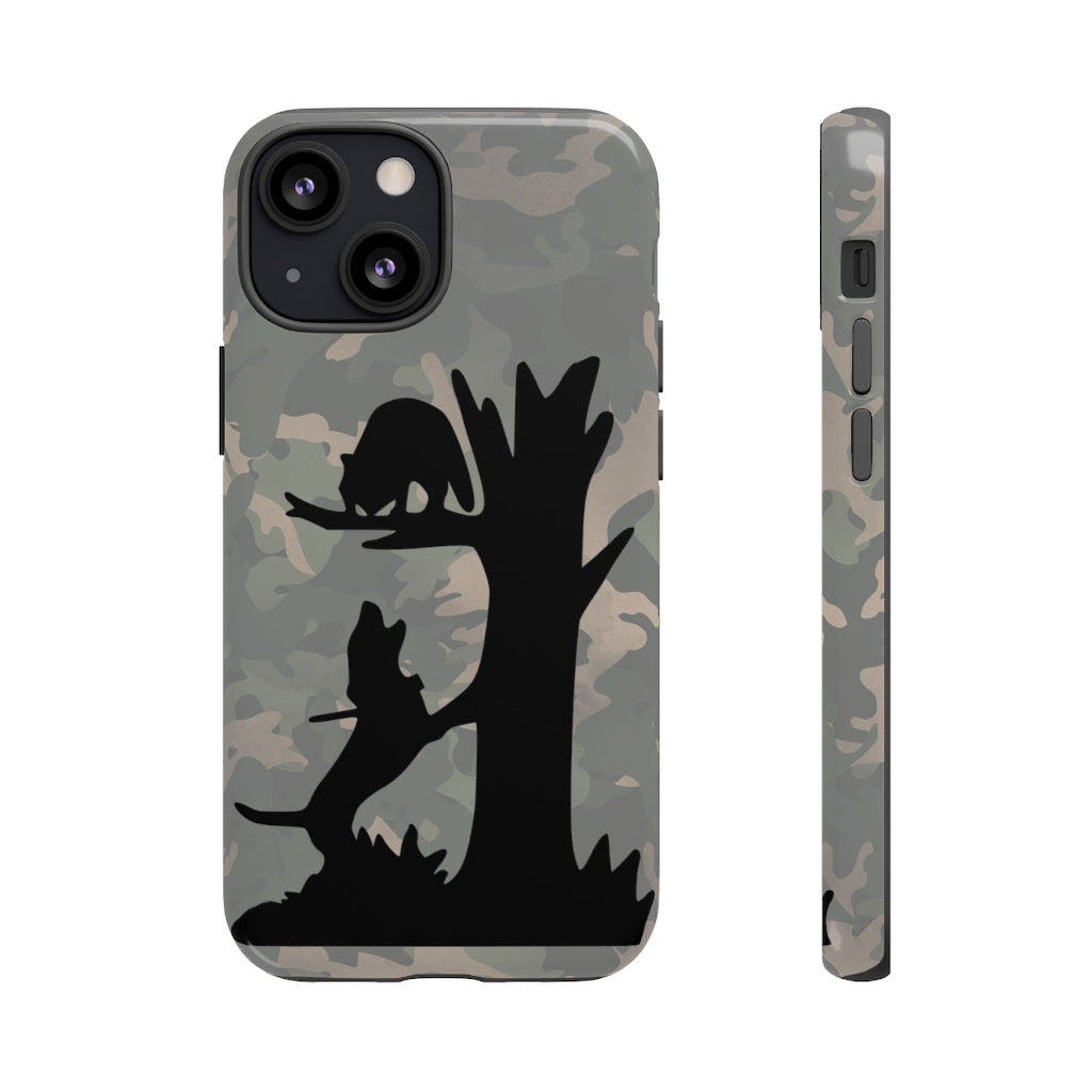 iPhone Treed Coon Vintage Camo Tough Cases