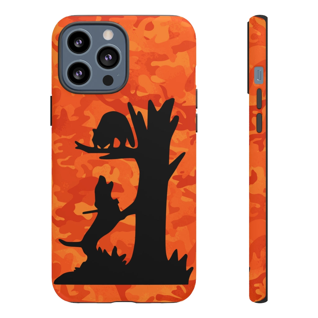 iPhone Treed Coon Orange Camo Tough Cases - coonhoundin