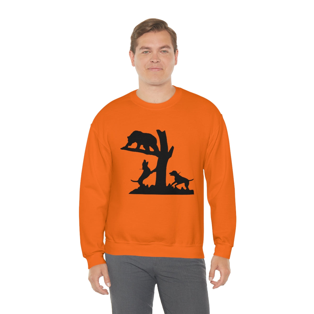 Treed Bear Unisex Crewneck Sweatshirt - coonhoundin