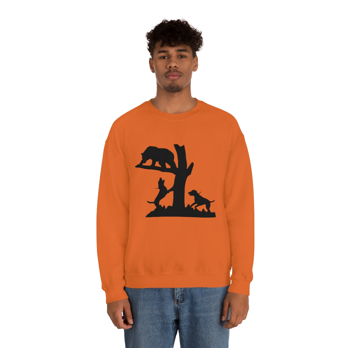 Treed Bear Unisex Crewneck Sweatshirt - coonhoundin