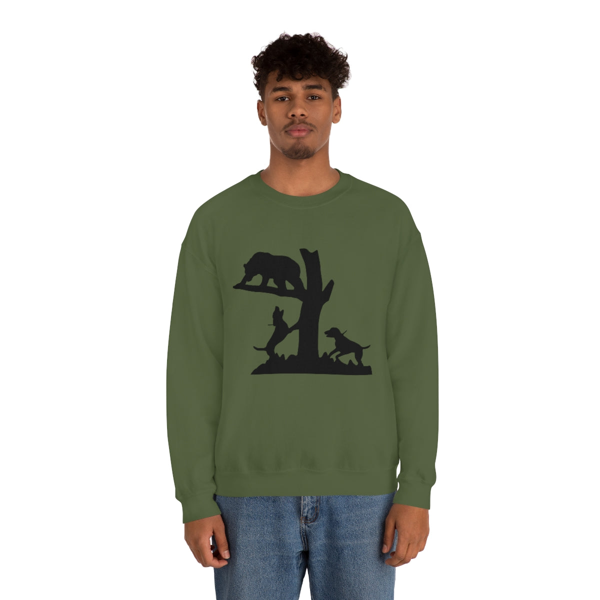 Treed Bear Unisex Crewneck Sweatshirt