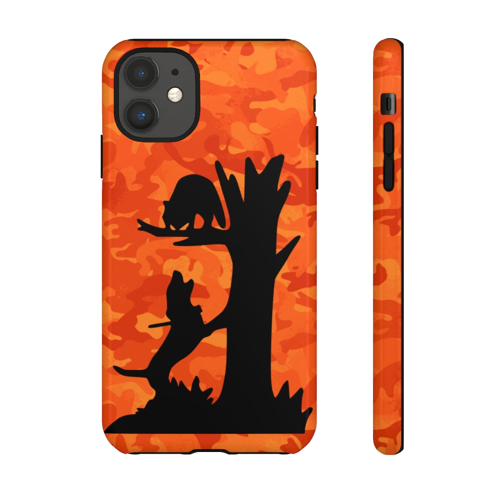 iPhone Treed Coon Orange Camo Tough Cases - coonhoundin