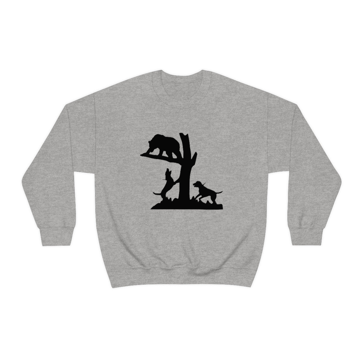 Treed Bear Unisex Crewneck Sweatshirt - coonhoundin