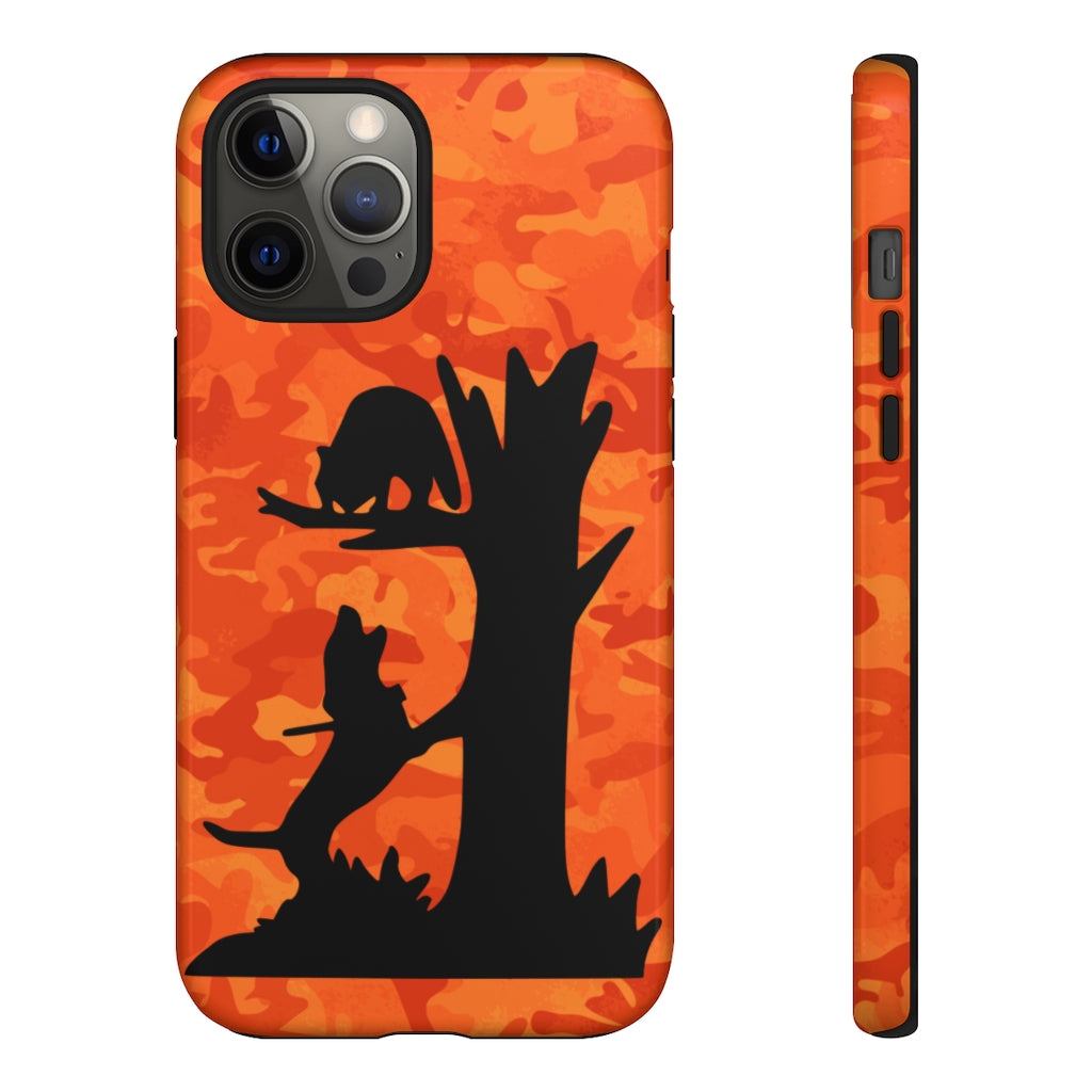 iPhone Treed Coon Orange Camo Tough Cases - coonhoundin