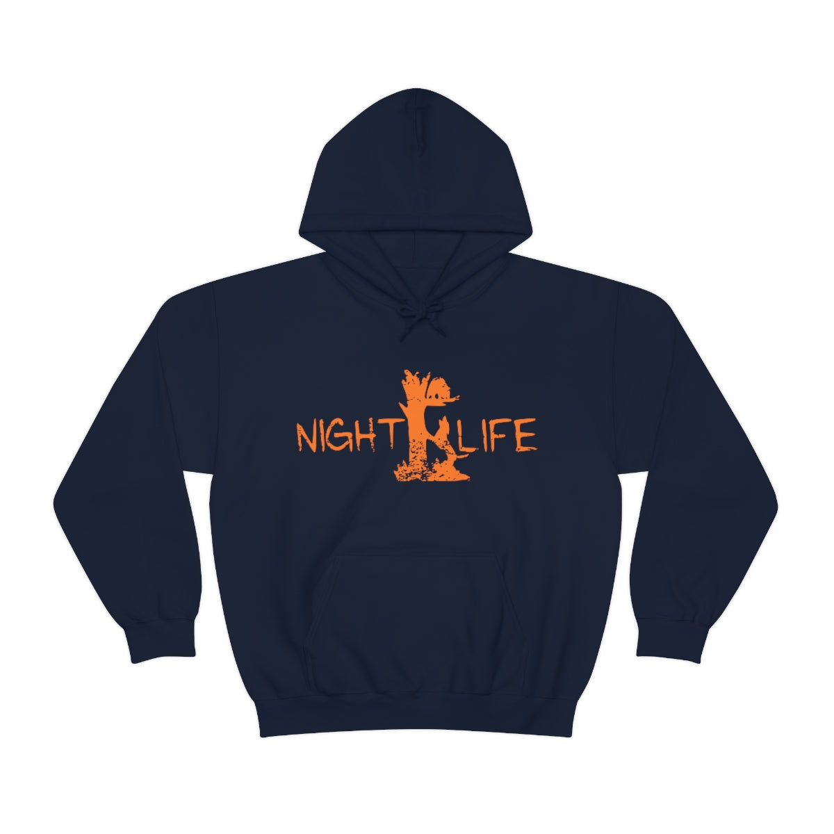 Grunge Night Life Treed Coon Unisex Hooded Sweatshirt - coonhoundin