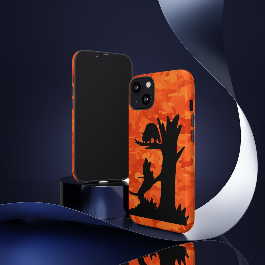 iPhone Treed Coon Orange Camo Tough Cases - coonhoundin