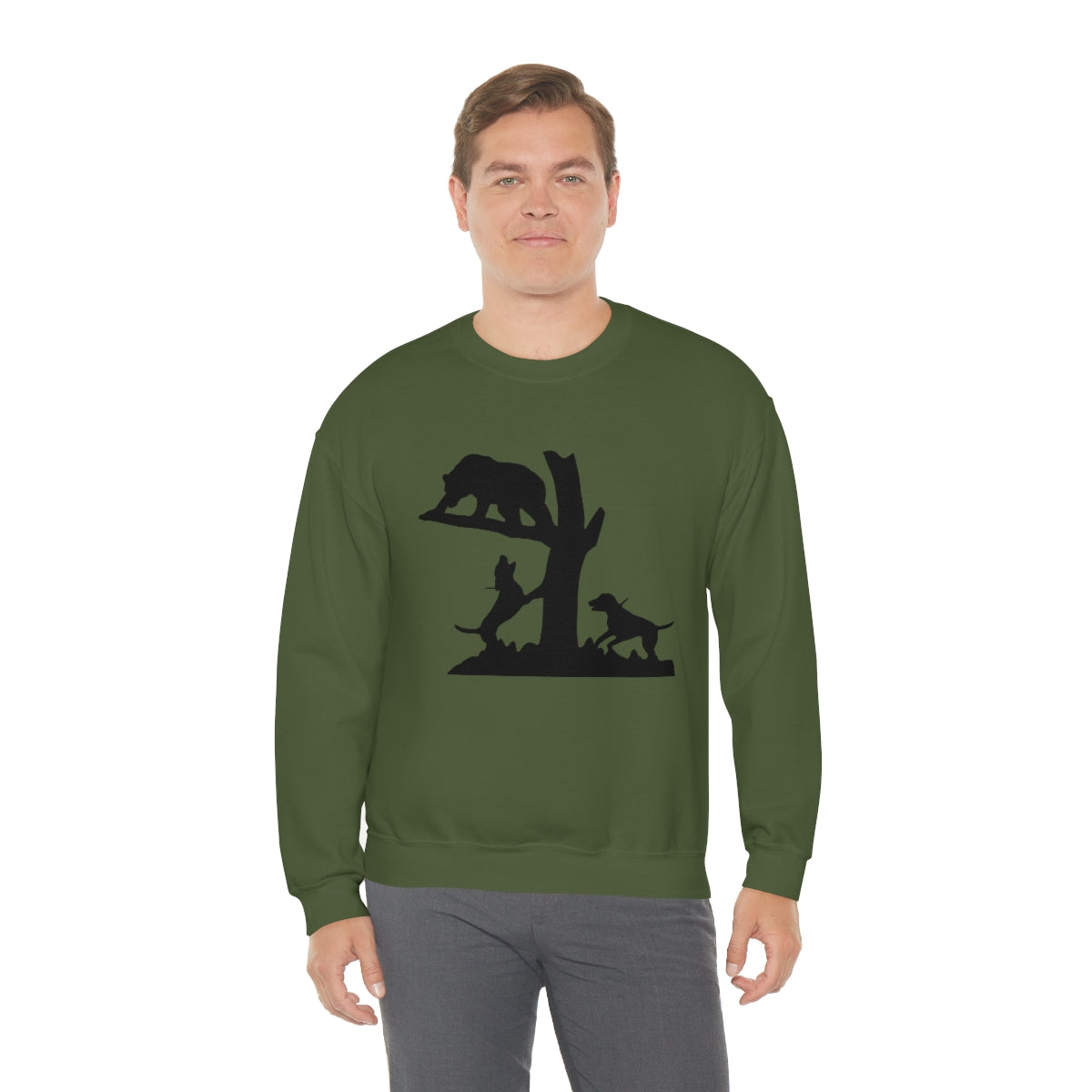 Treed Bear Unisex Crewneck Sweatshirt