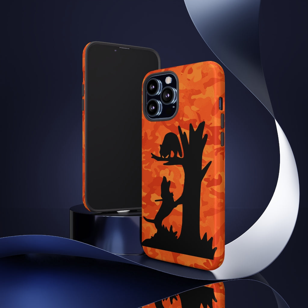 iPhone Treed Coon Orange Camo Tough Cases - coonhoundin