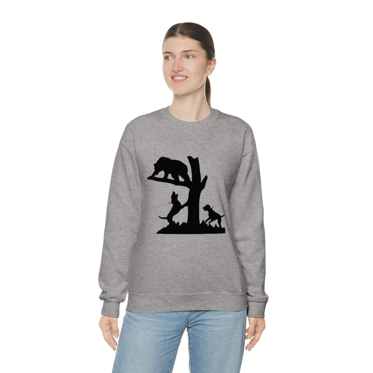 Treed Bear Unisex Crewneck Sweatshirt