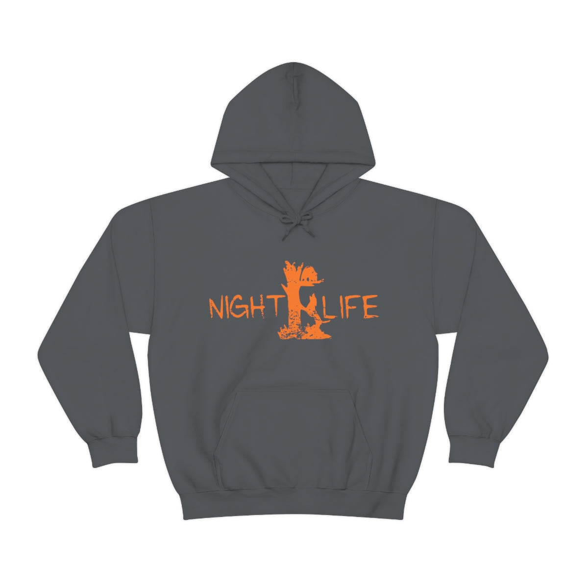 Grunge Night Life Treed Coon Unisex Hooded Sweatshirt - coonhoundin