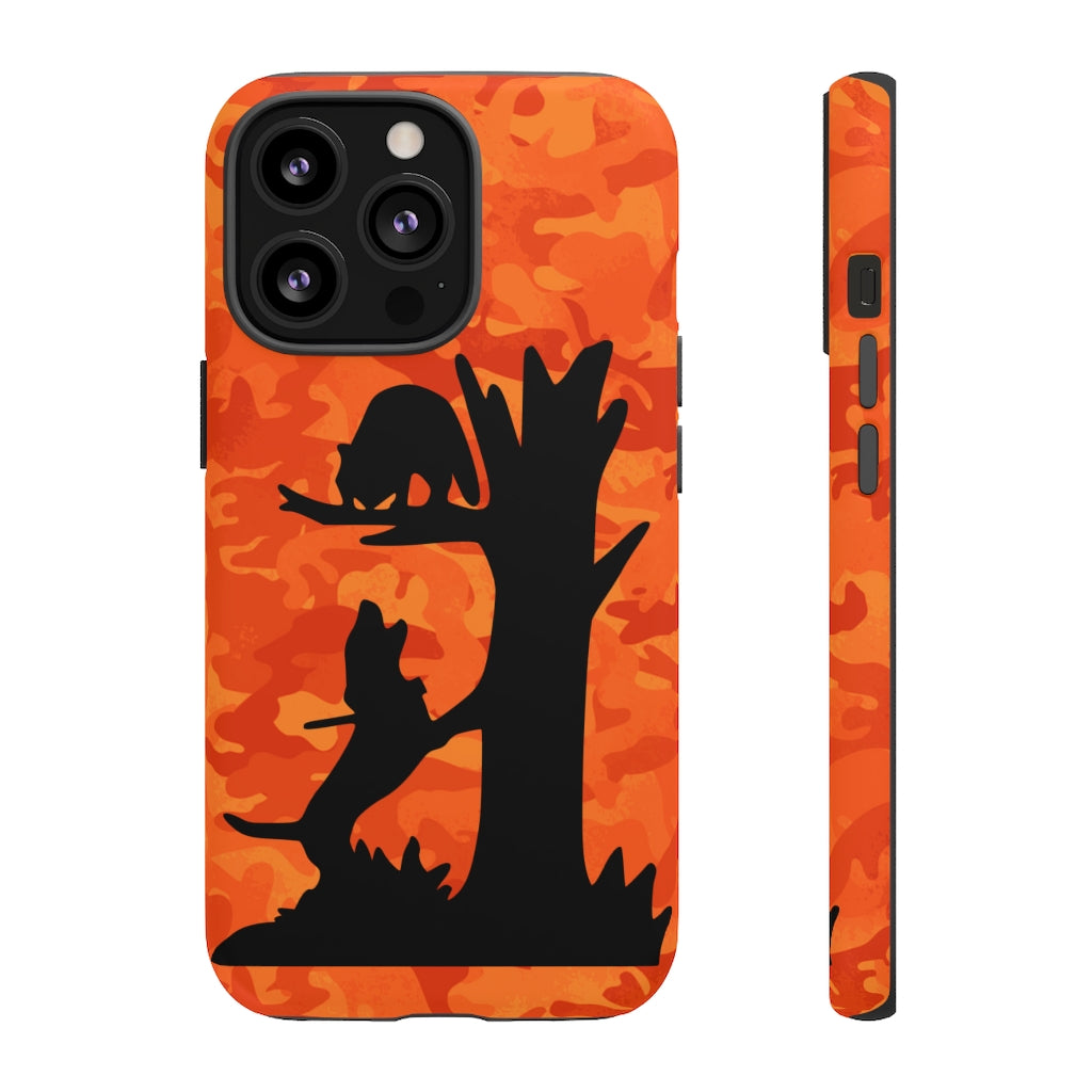 iPhone Treed Coon Orange Camo Tough Cases - coonhoundin