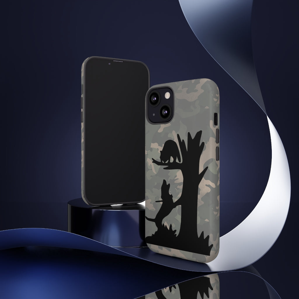 iPhone Treed Coon Vintage Camo Tough Cases