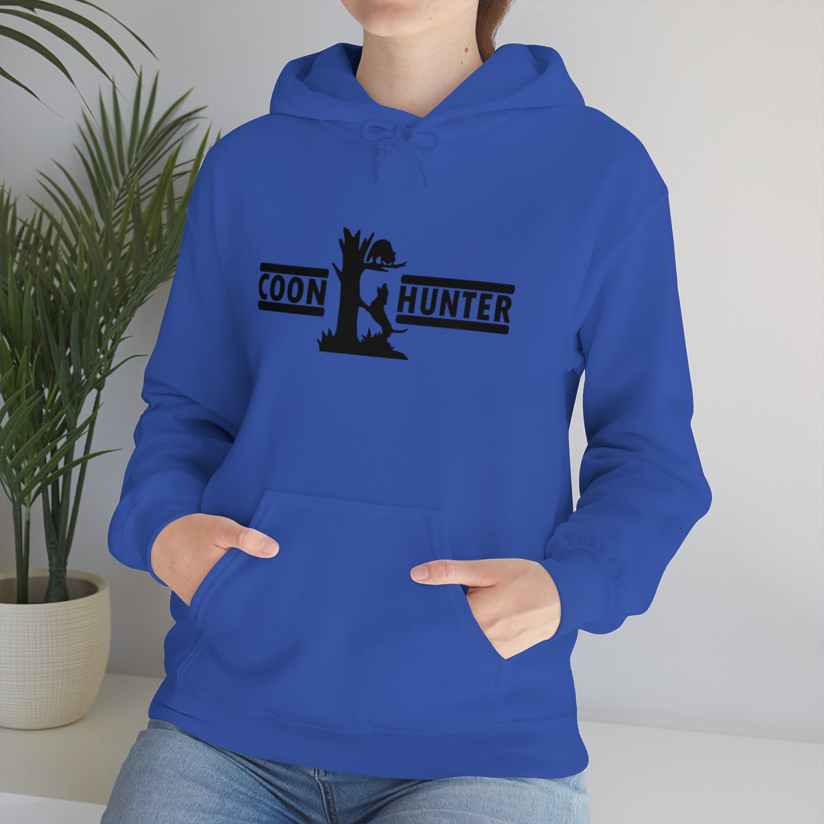 Coon Hunter Unisex Heavy Blend Hooded Sweatshirt - coonhoundin