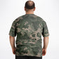 Night Life Camo Short Sleeve Shirt in Extended Sizes