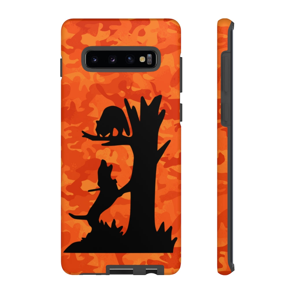 Samsung Treed Coon Orange Camo Tough Cases - coonhoundin